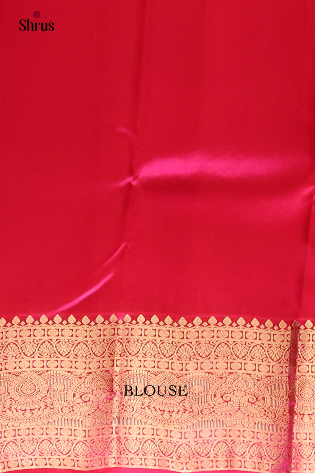maroon and red Kanchipuram halfpure -2