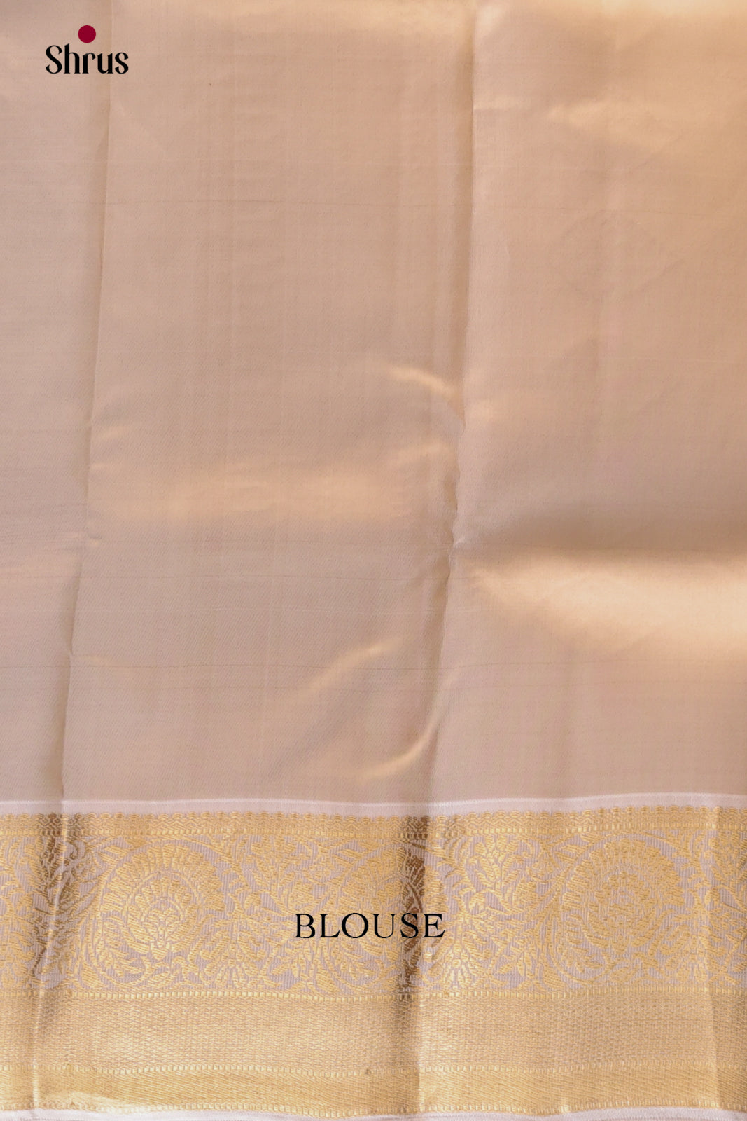 Red and gold Kanchipuram-halfpure -2