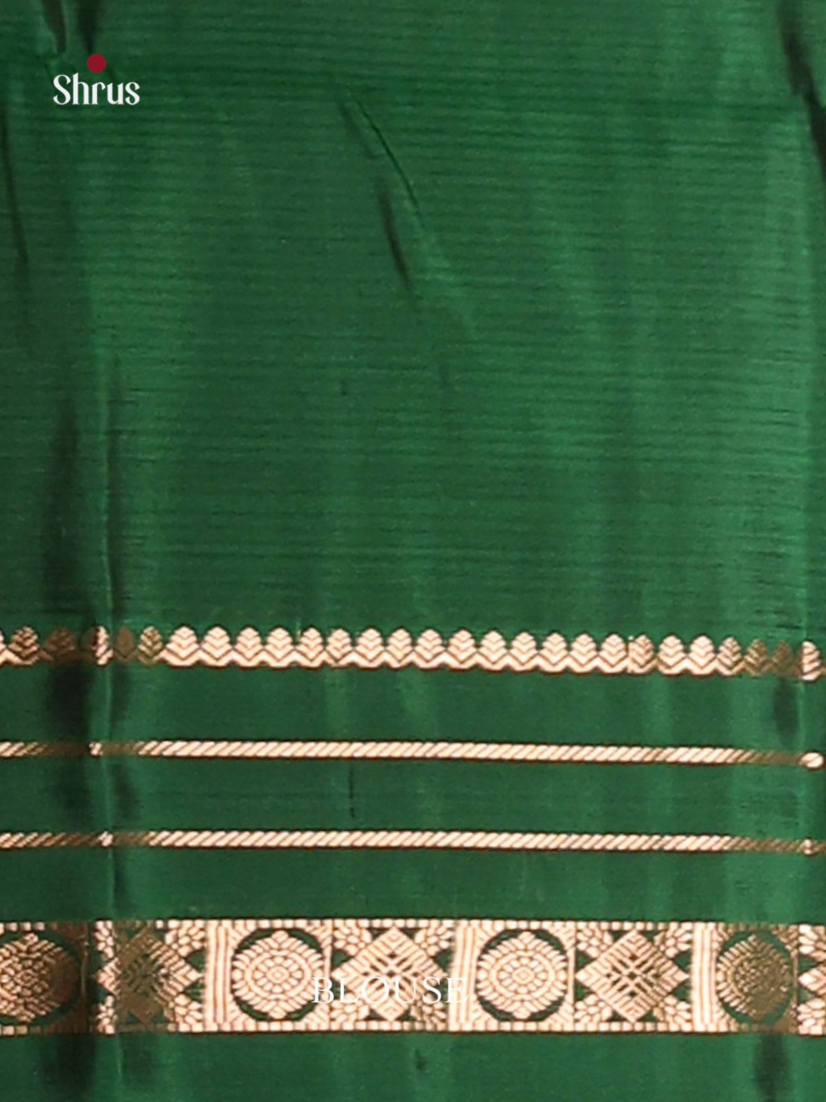 Radiant Yellow Soft Silk saree with Zari Buttas & Green rettaipet border - Shop on Shrus.com