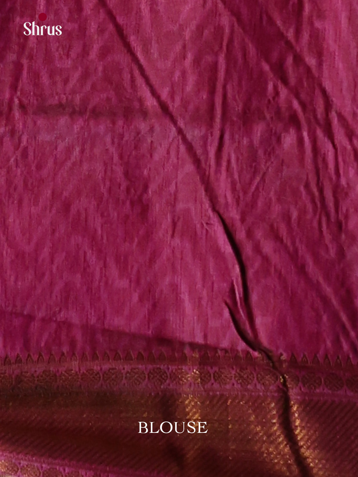 green pink with red zari semi patola saree -1