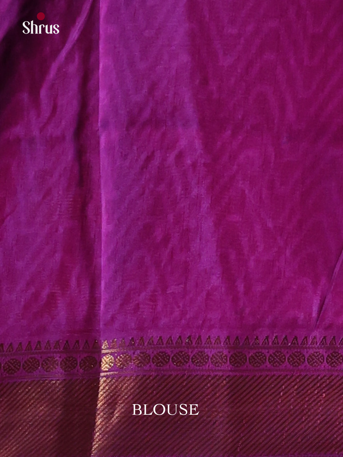 blue and purple semi patola saree -1
