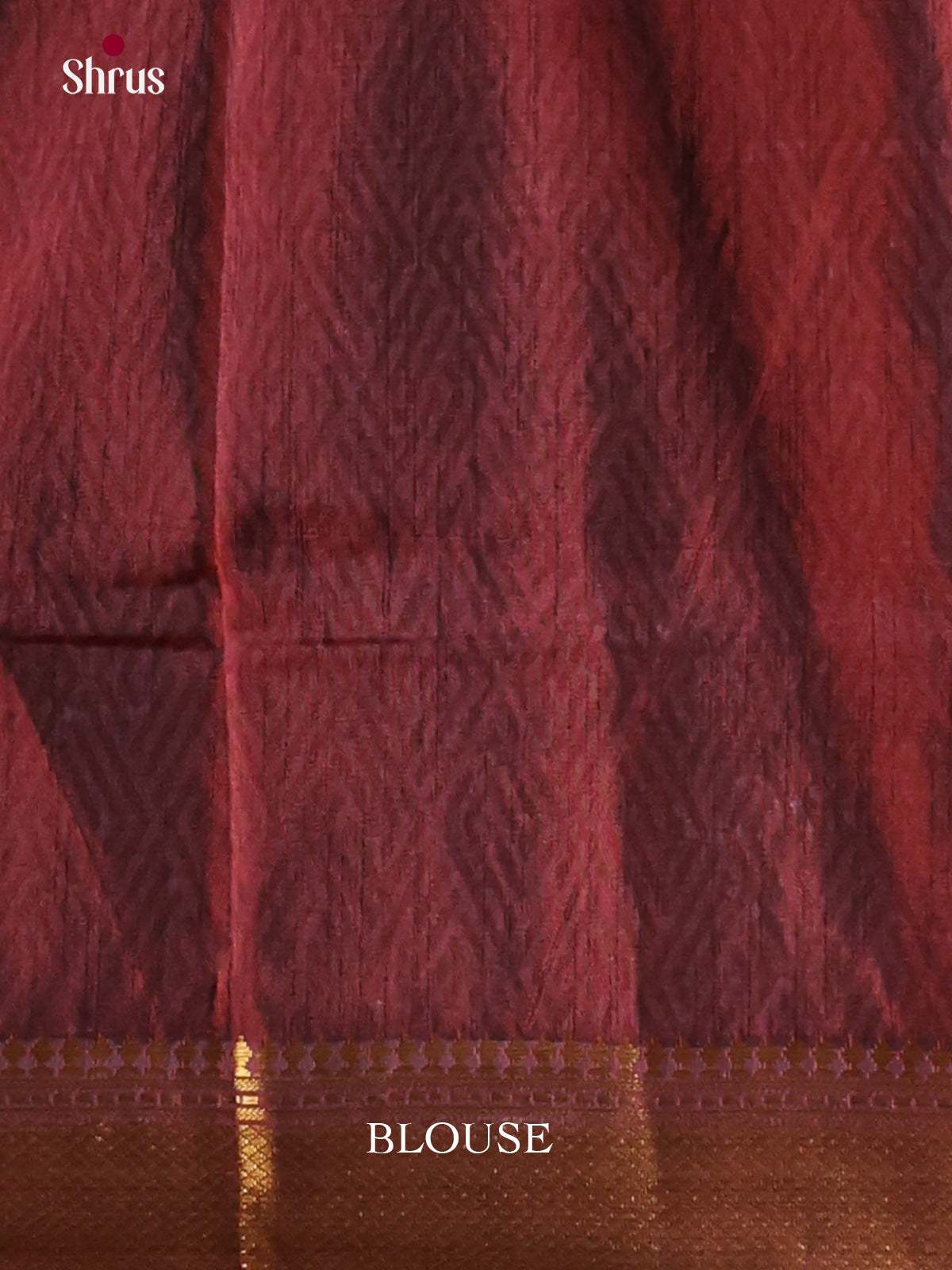 red marron orange semi patola saree