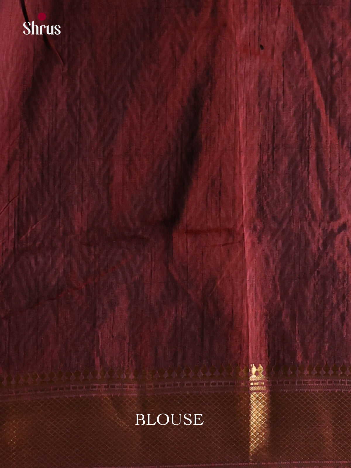 red with multi color semi patola saree -1