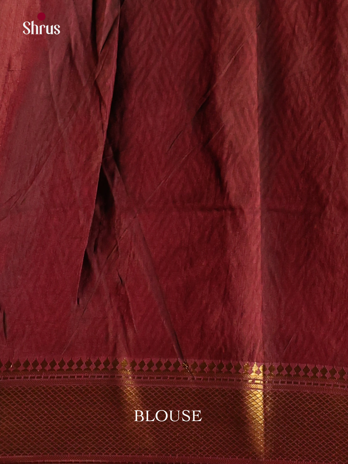 green and marron semi patola saree -1