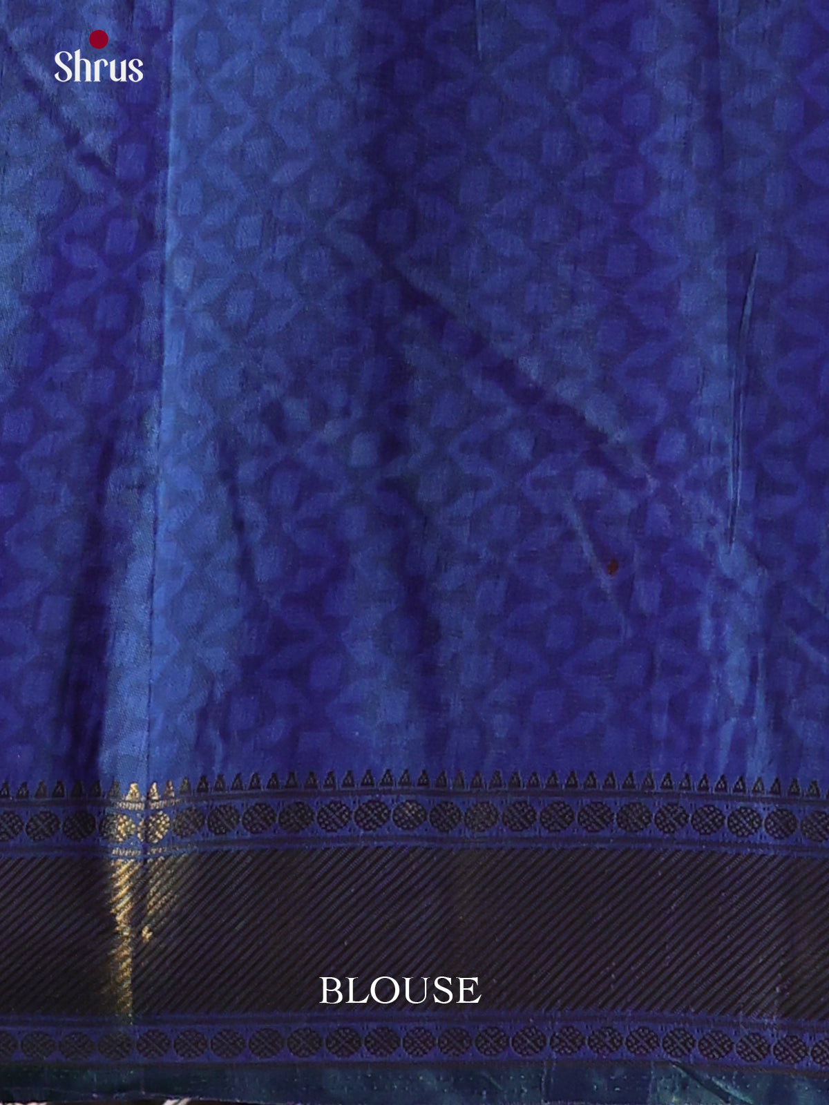 teal and blue with multi color semi patola -1