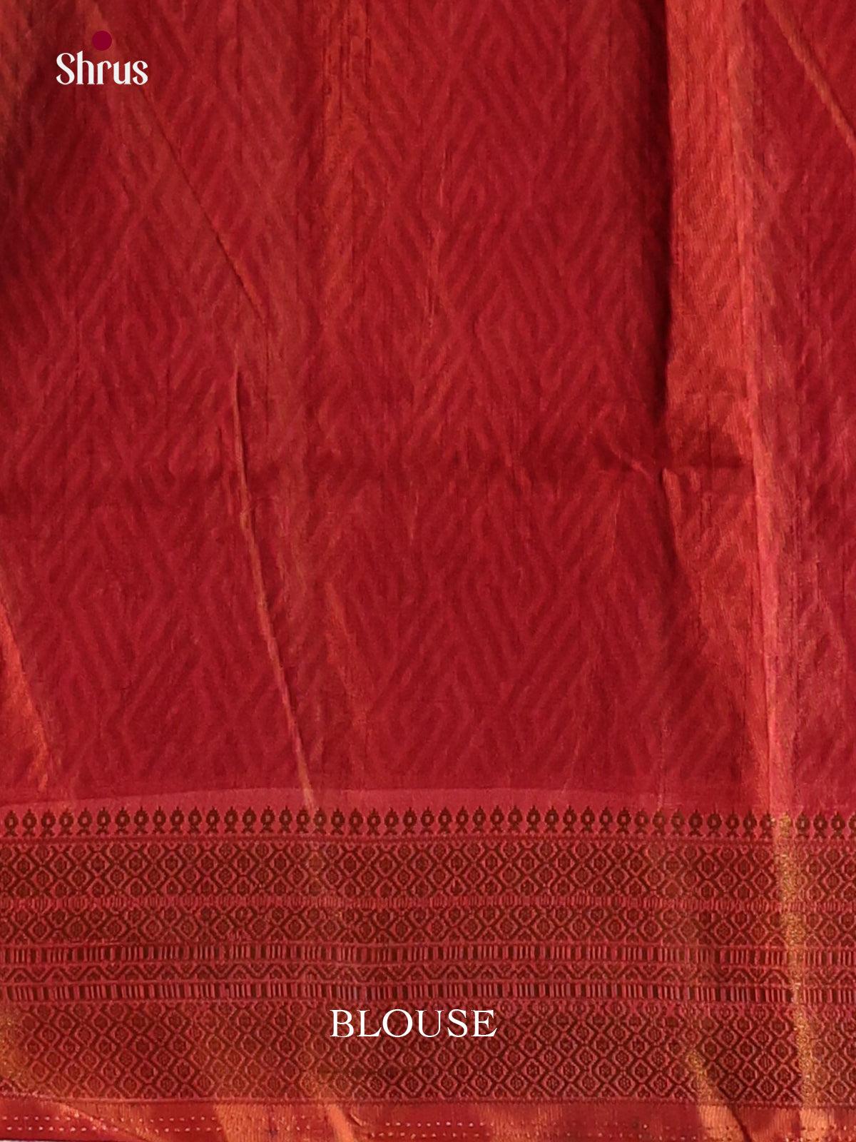 bright orange semi patola saree -1