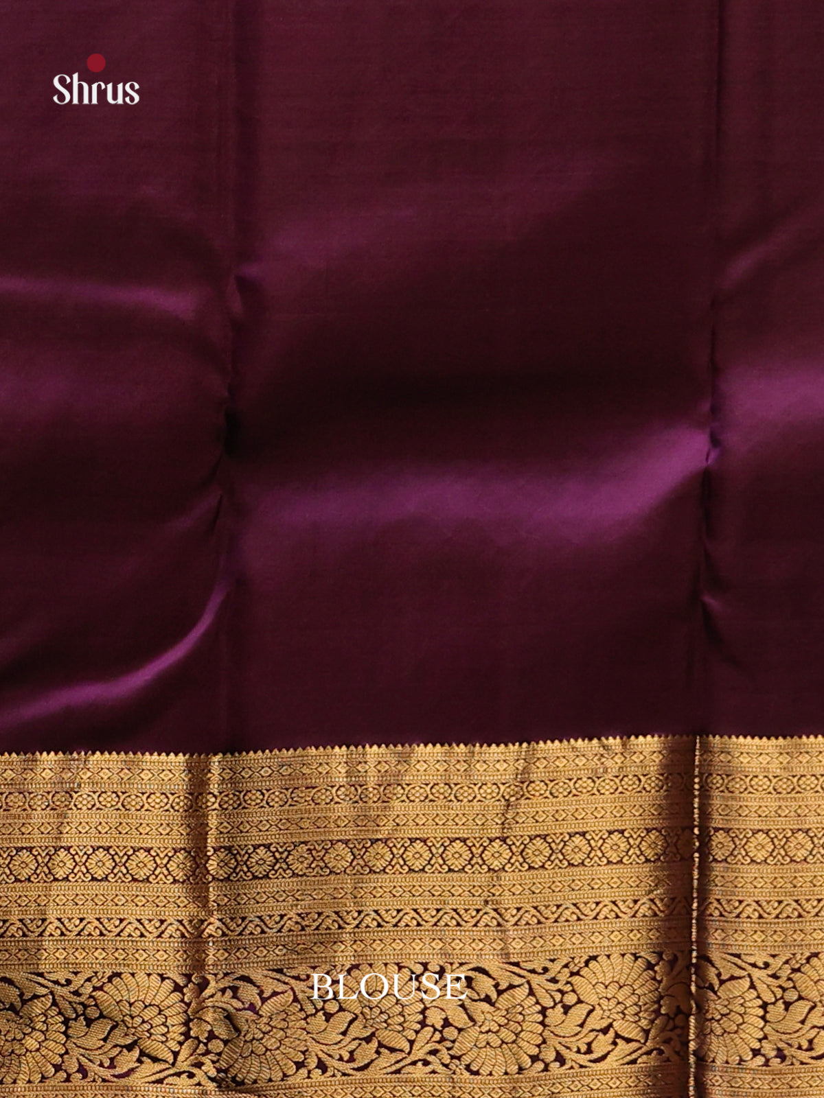 Blue & Violet - Kanchipuram-halfpure Saree - Shop on Shrus.com