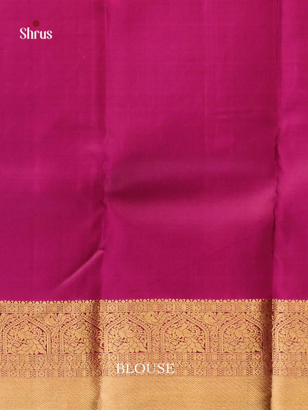 DHS16137 - Kanchipuram-halfpure Saree - Shop on Shrus.com
