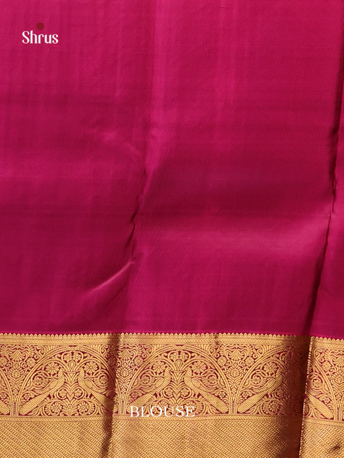 DHS16146 - Kanchipuram-halfpure Saree - Shop on Shrus.com