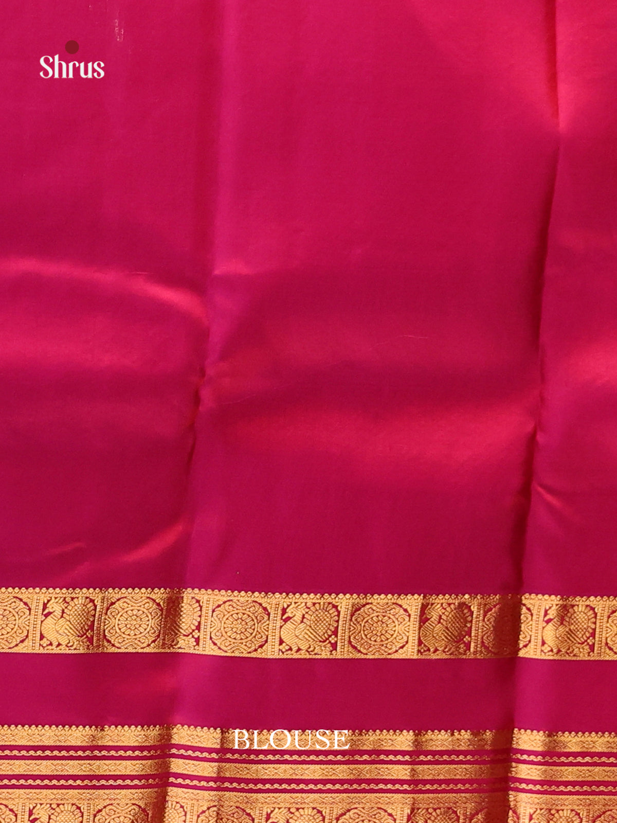 DHS16148 - Kanchipuram-halfpure Saree - Shop on Shrus.com