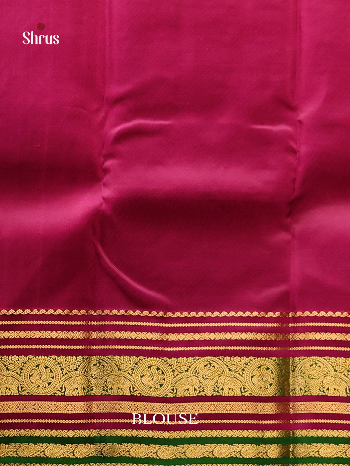 DHS16153 - Kanchipuram-halfpure Saree - Shop on Shrus.com