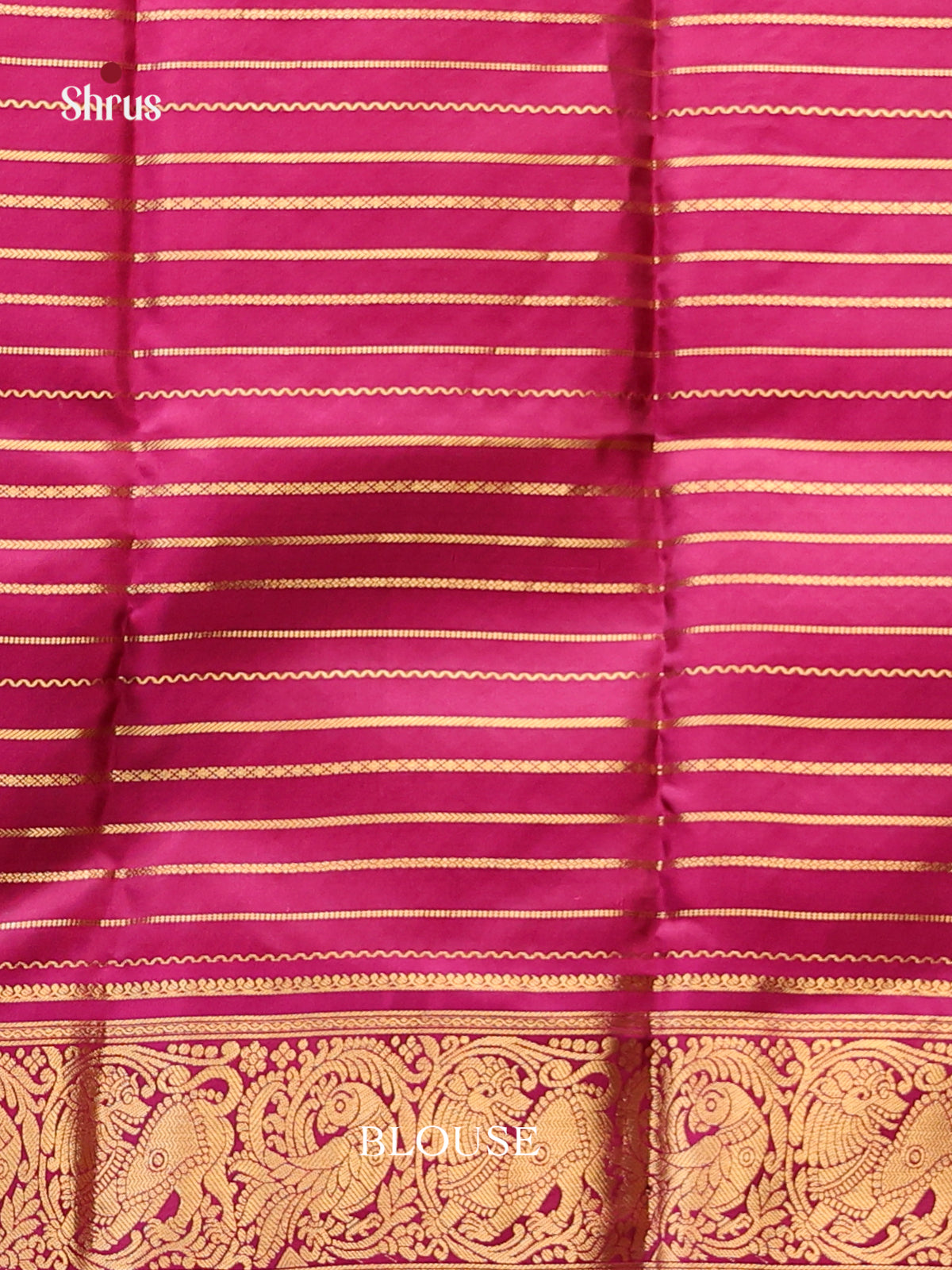 DHS16163 - Kanchipuram-halfpure Saree - Shop on Shrus.com