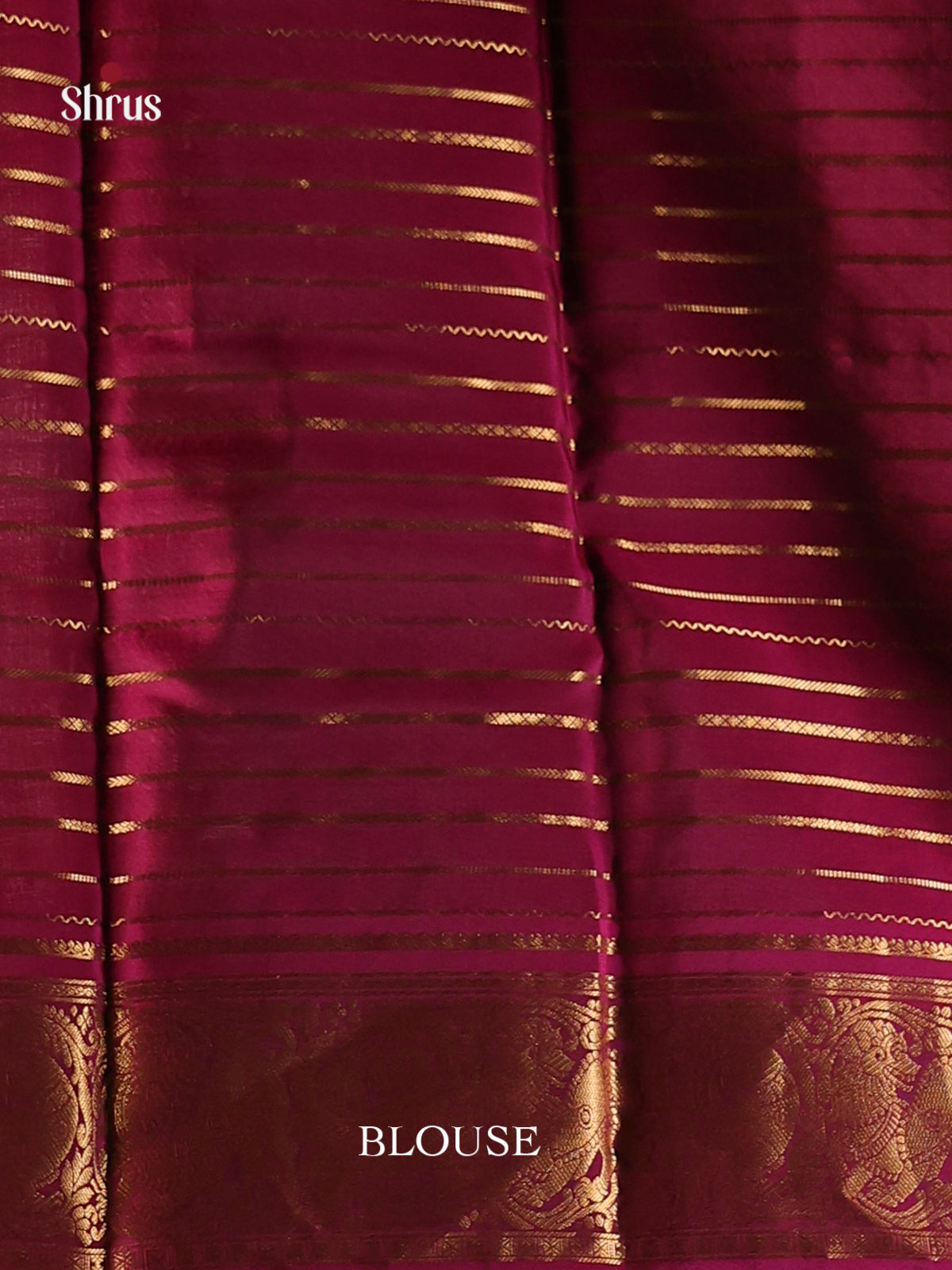 Green & Purple - Kanchipuram-halfpure Saree 2