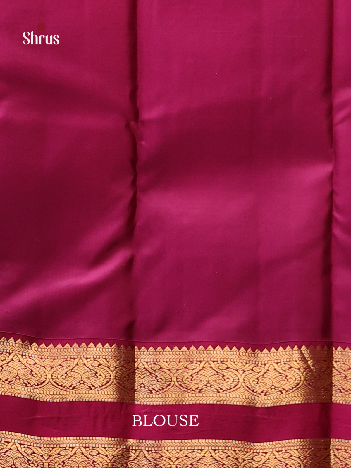 cream and maroon Kanchipuram Butta design Saree -2