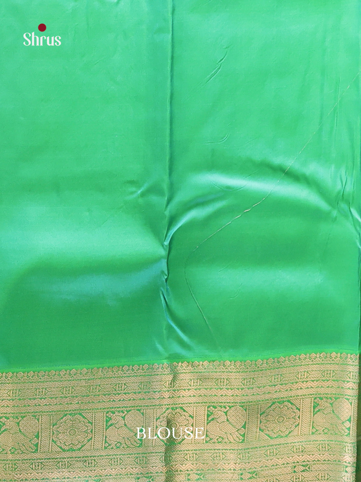 Purple & Green Kanchipuram Butta design Saree with paisley motifs -2
