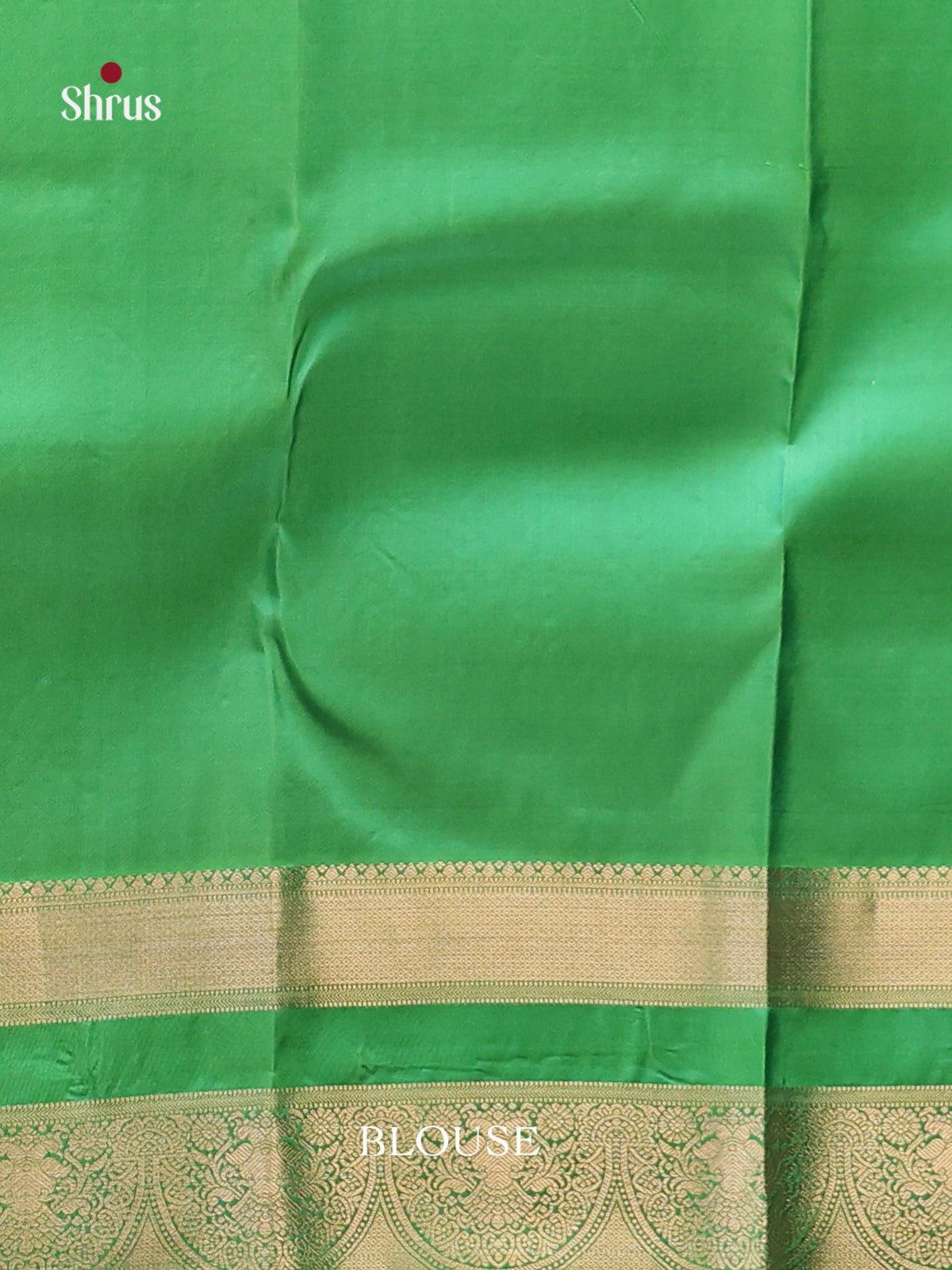 Purple & Green Kanchipuram Butta design Saree with rettaipet zari border -2