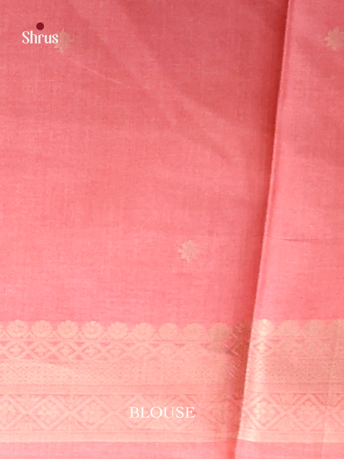 Green & Orangish PInk - Semi Tussar Saree - Shop on Shrus.com