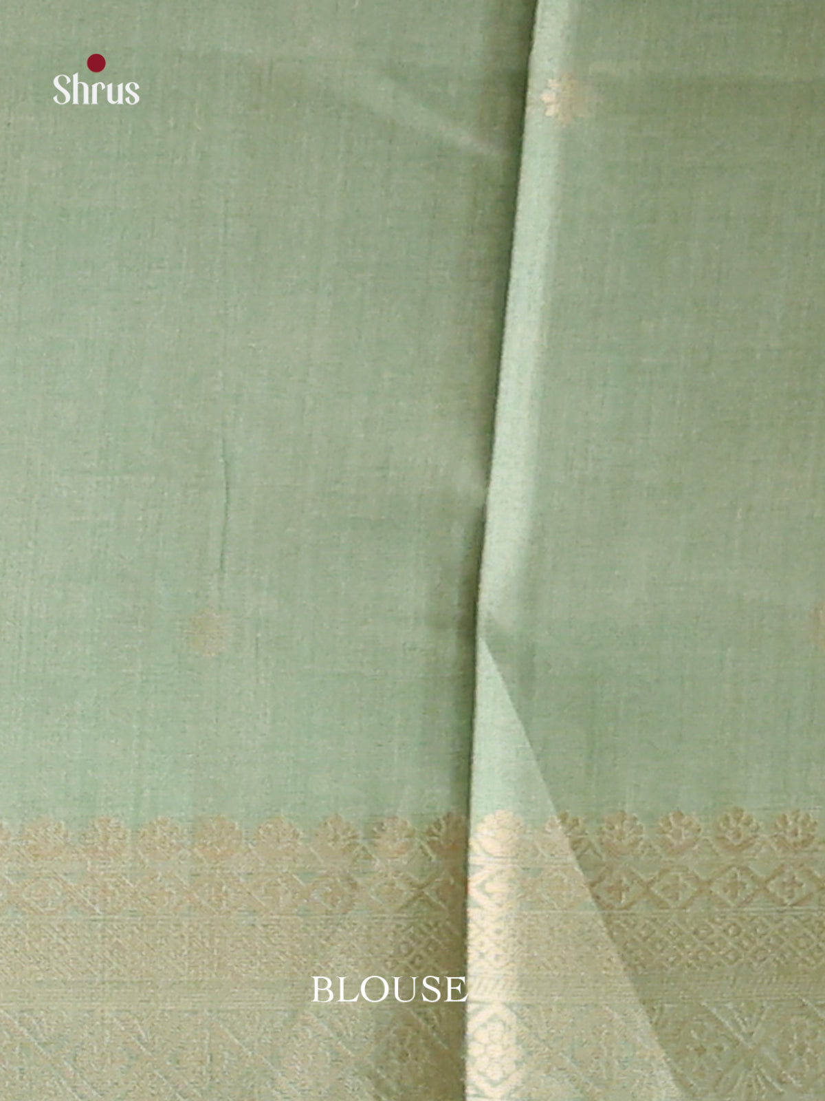 Peach & Green - Semi Tussar Saree