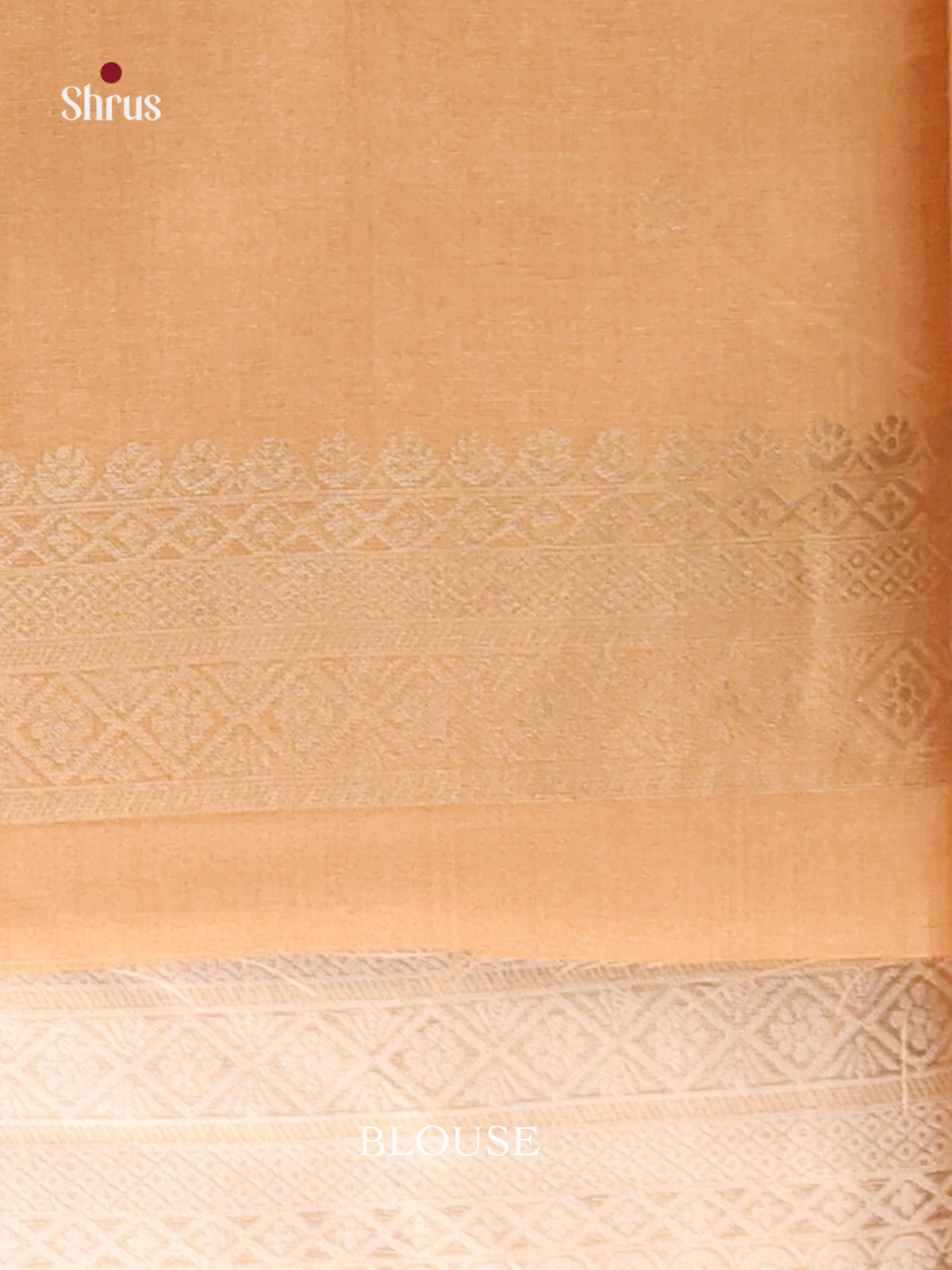 Lavender & Peach - Semi Tussar Saree - Shop on Shrus.com