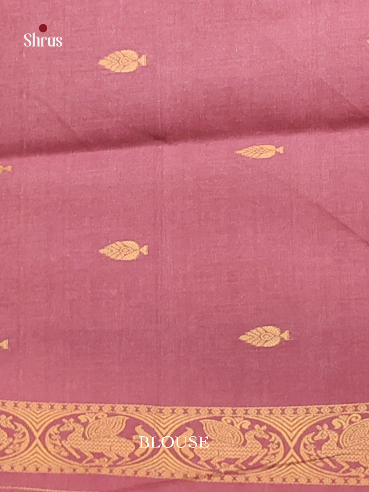 Mustard & Purple - Semi Tussar Saree - Shop on Shrus.com