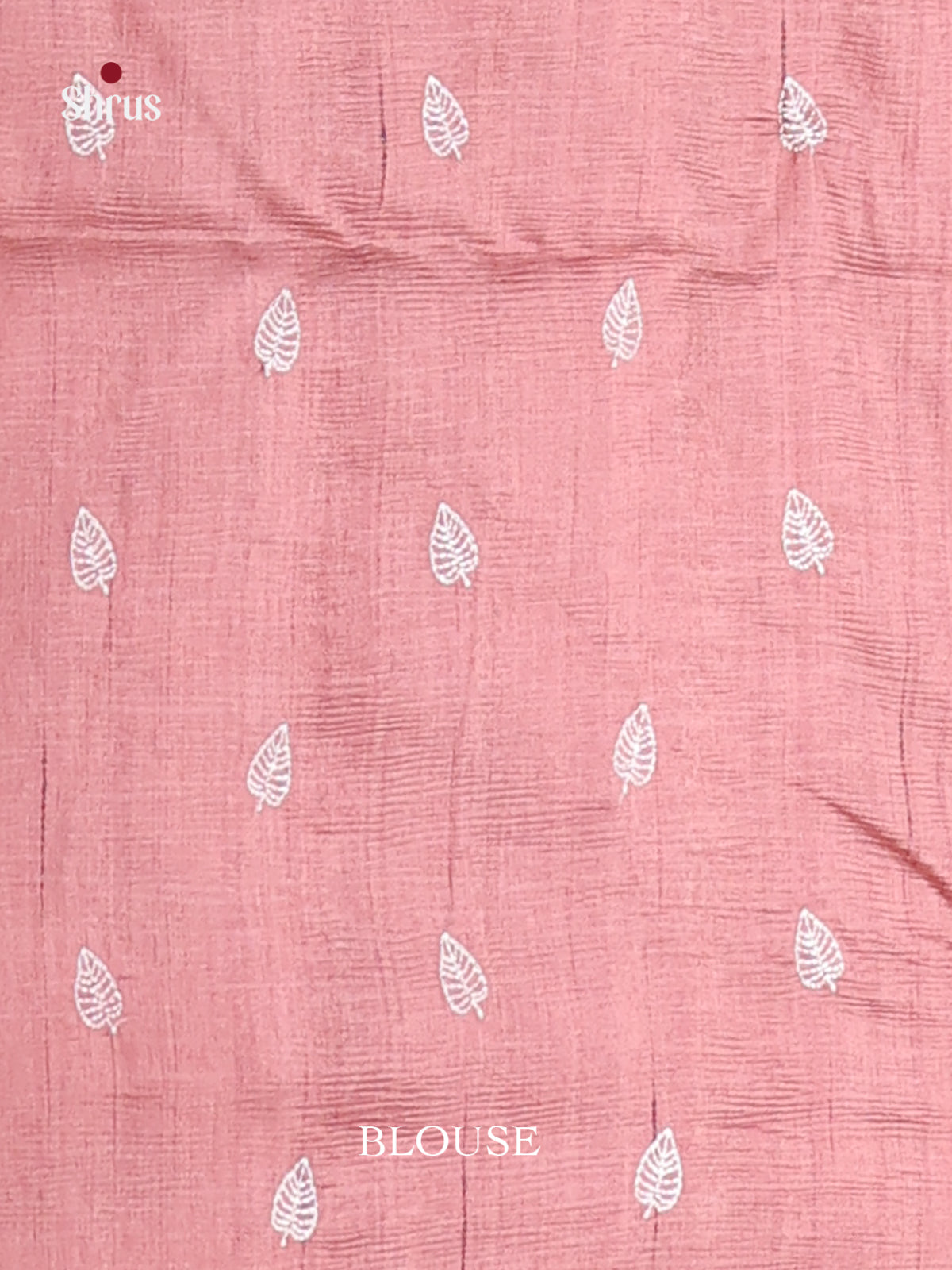 Dusty Brown- Semi Rawsilk Saree - Shop on Shrus.com