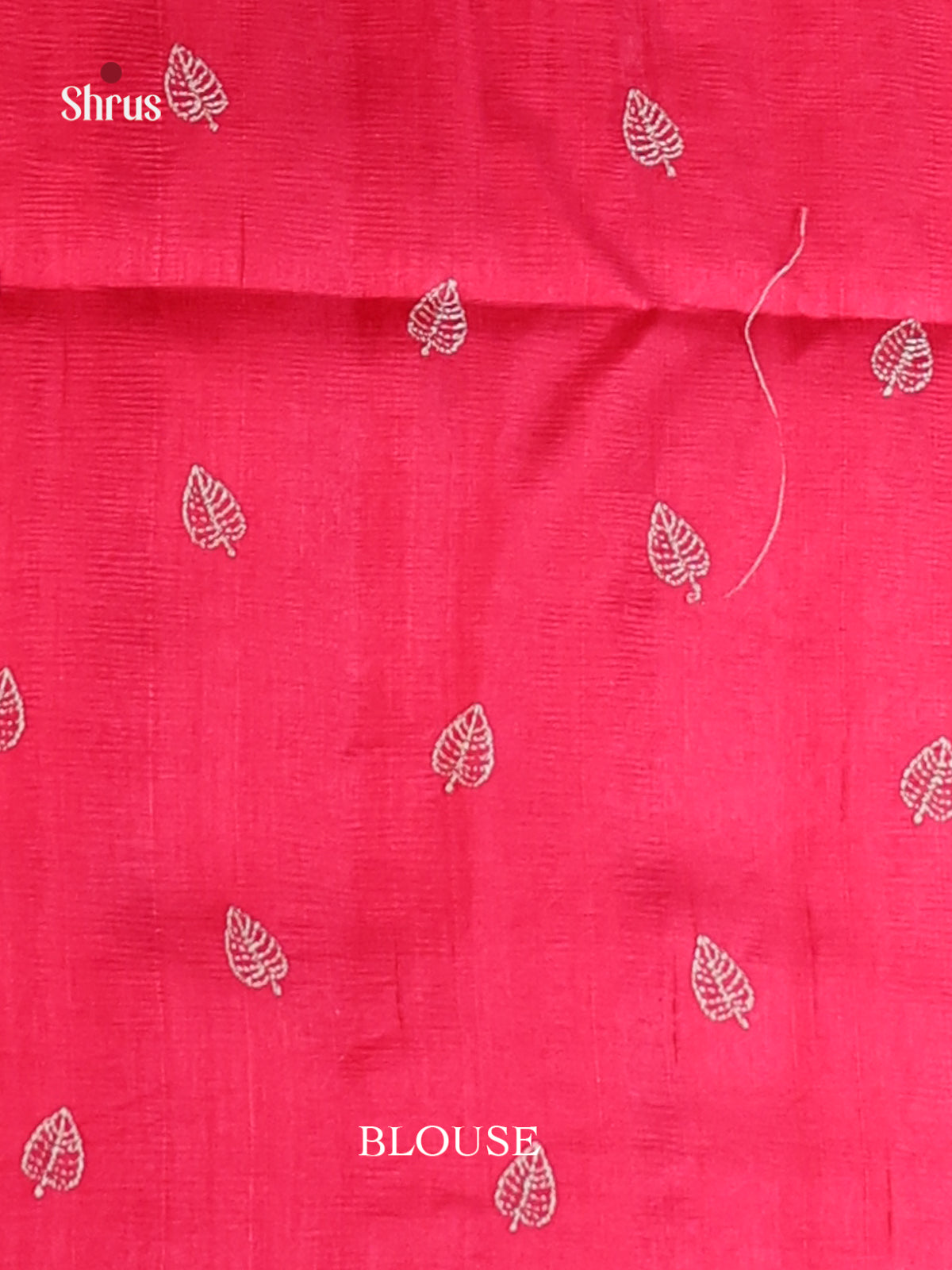 Pink - Semi Rawsilk Saree - Shop on Shrus.com