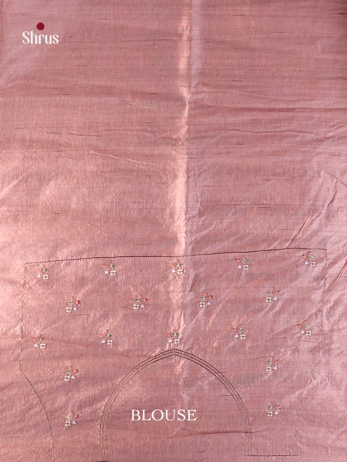 Lavender- Semi Rawsilk Saree - Shop on Shrus.com
