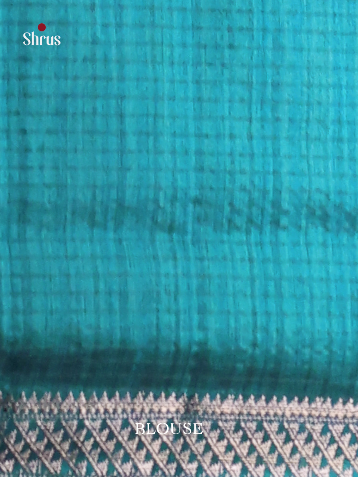 Green - Semi Jute Saree - Shop on Shrus.com