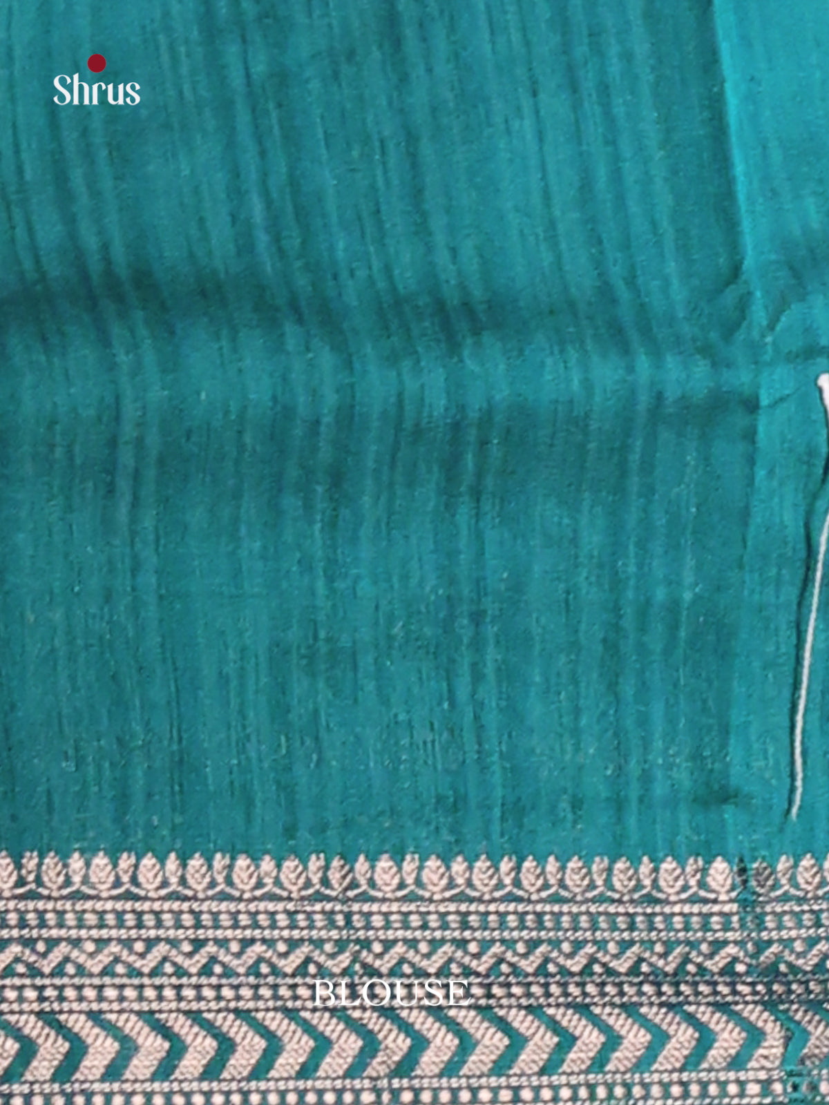 Green - Semi Jute Saree - Shop on Shrus.com
