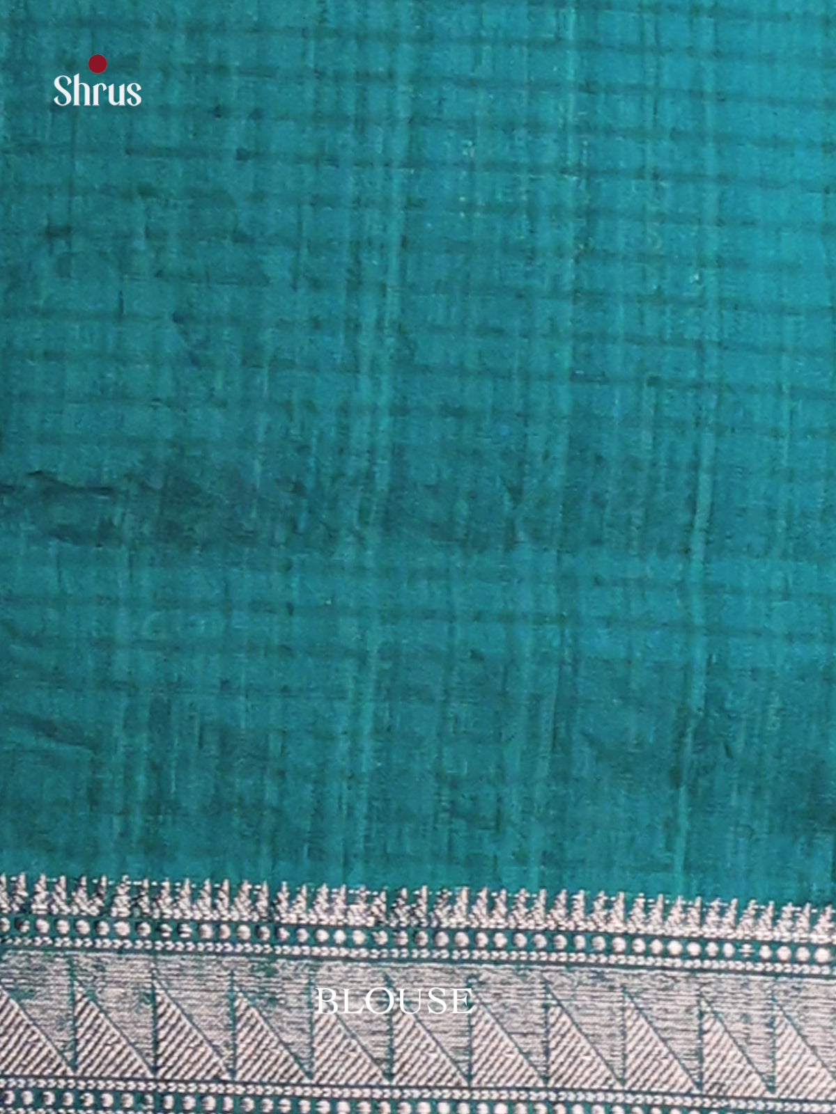 Green - Semi Jute Saree - Shop on Shrus.com