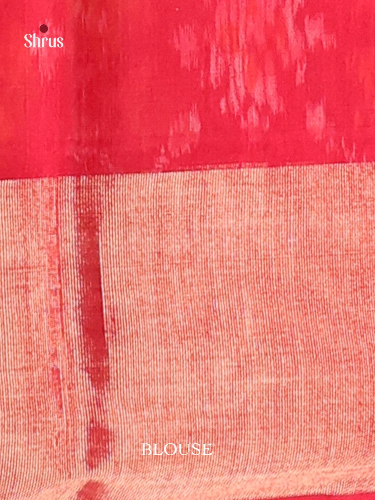 Green & Red - Pochampally sico Saree