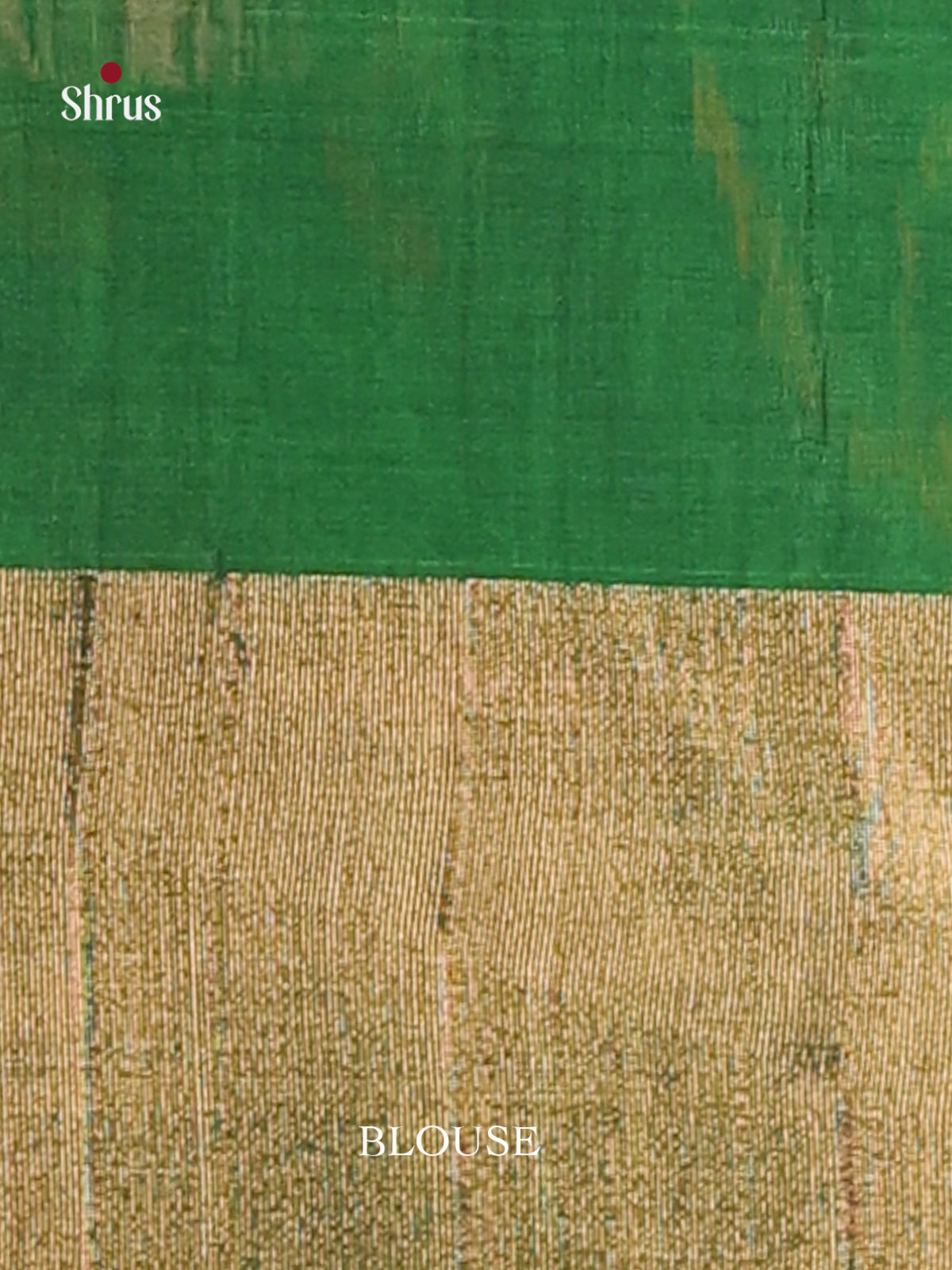 Exquisite Red Pochampally Silk Cotton Saree with Green Ikkat Border