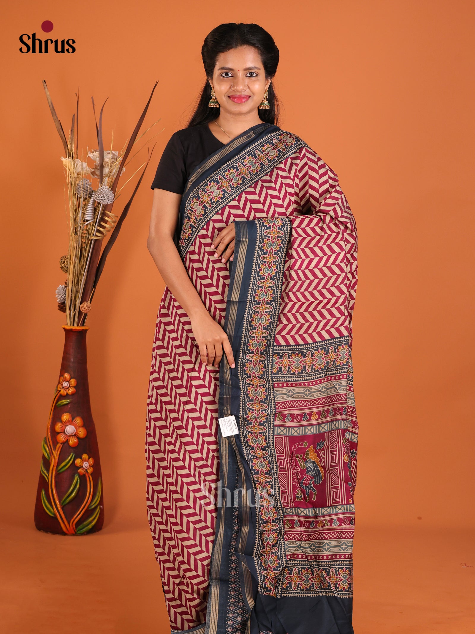 DHS20262 - Art Modal Saree - Shop on Shrus.com