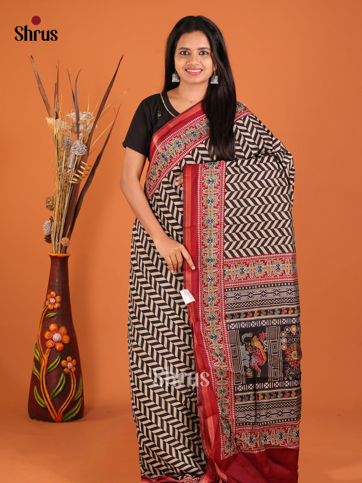DHS20263 - Art Modal Saree - Shop on Shrus.com