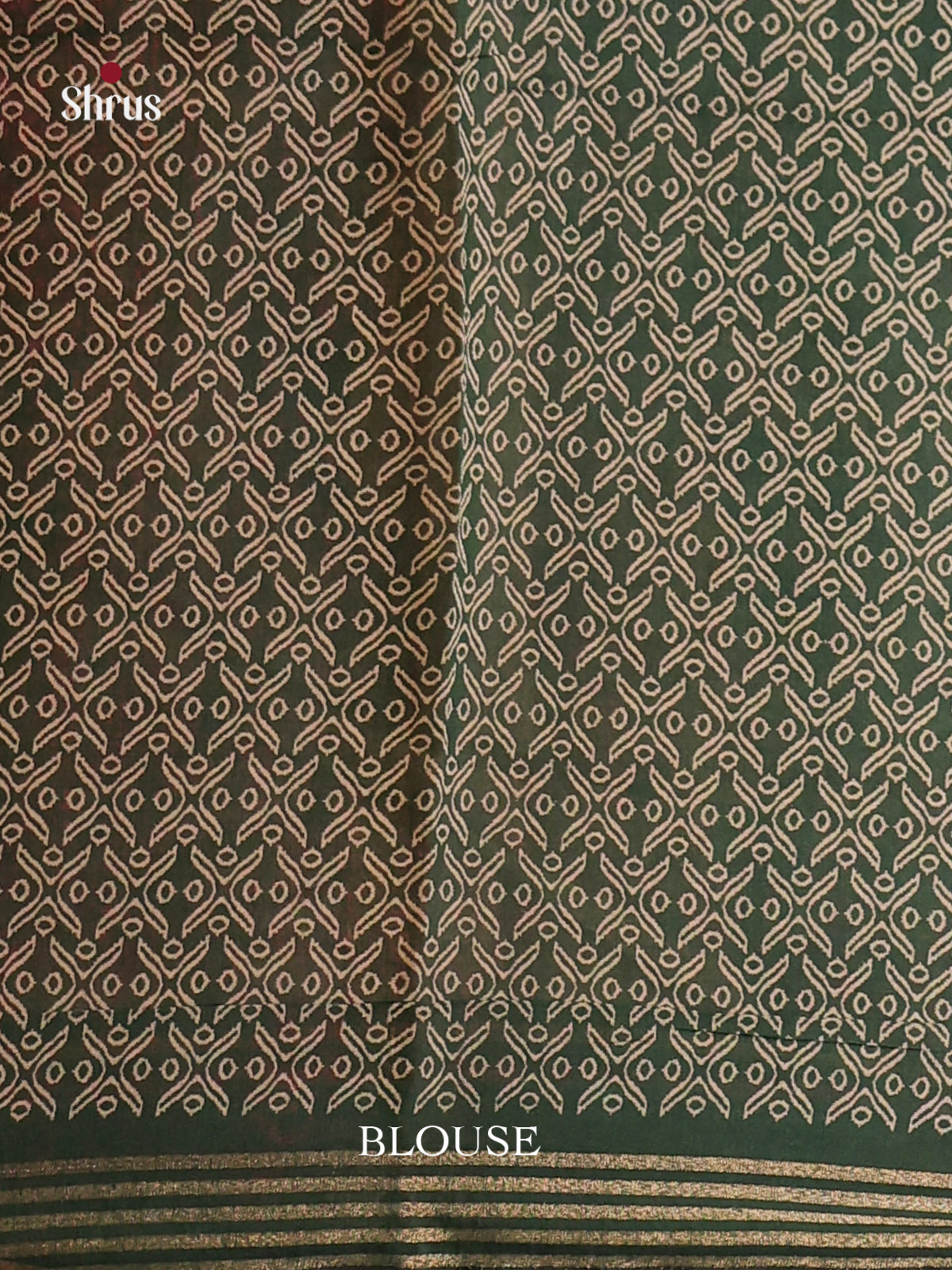 Purple & Green - Art Modal Saree - Shop on Shrus.com