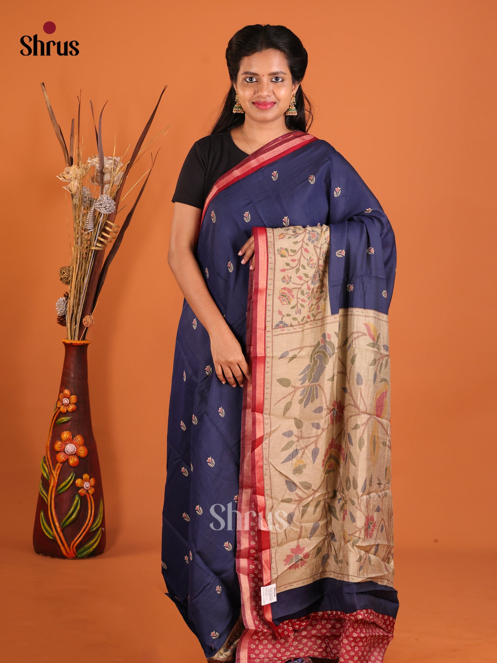 DHS20272 - Art Modal Saree - Shop on Shrus.com