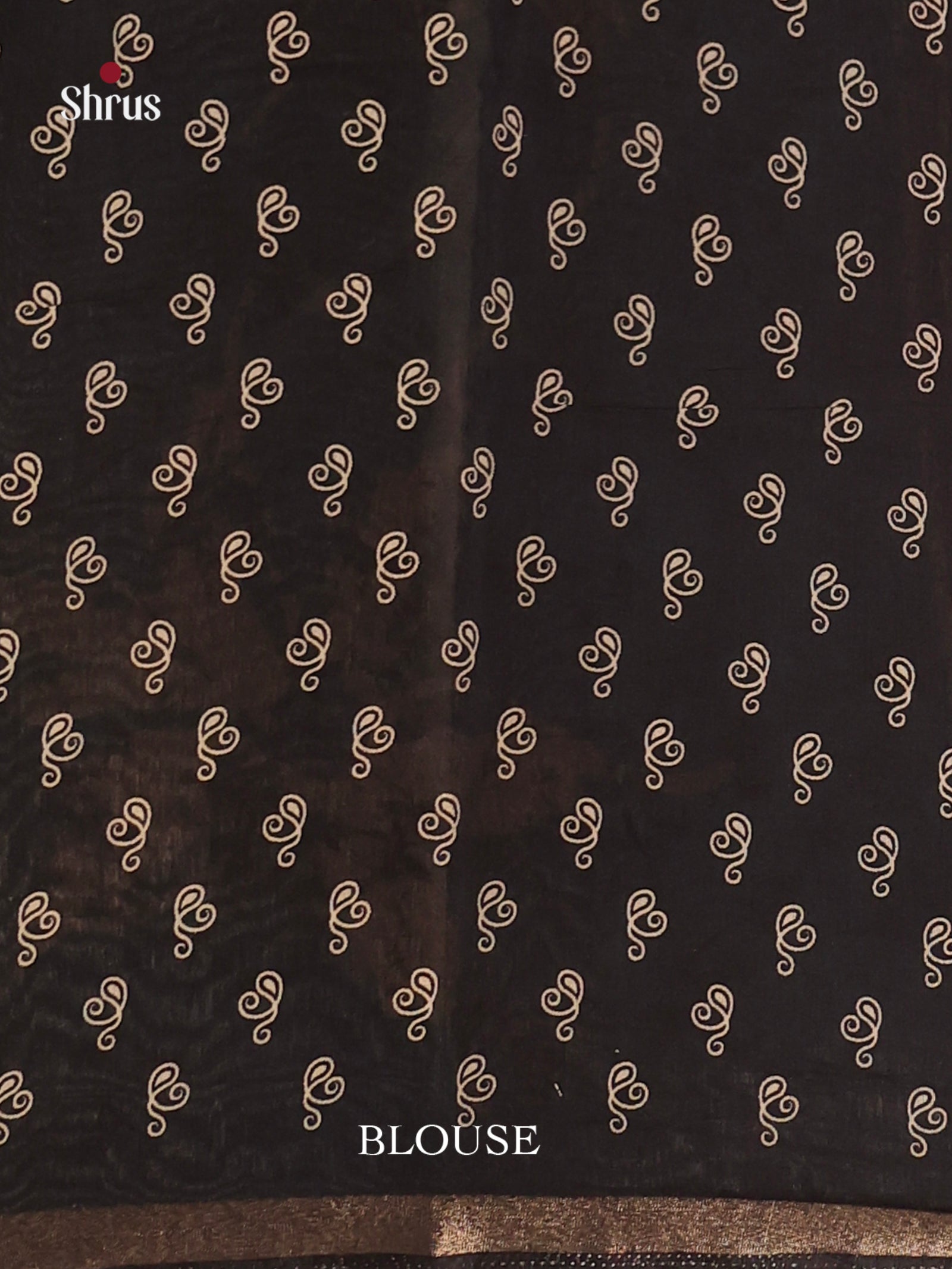 Blue & Black - Art Modal Saree