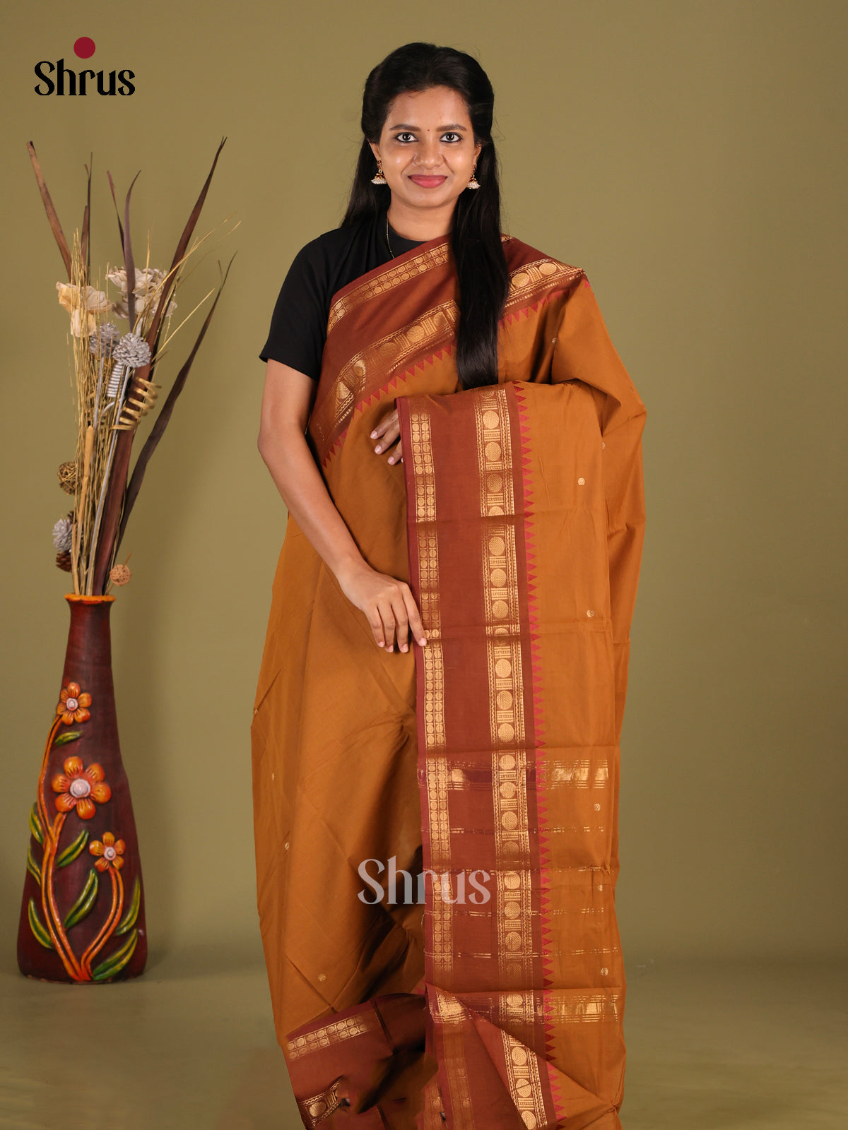 DHS21002 - Chettinad Cotton Saree