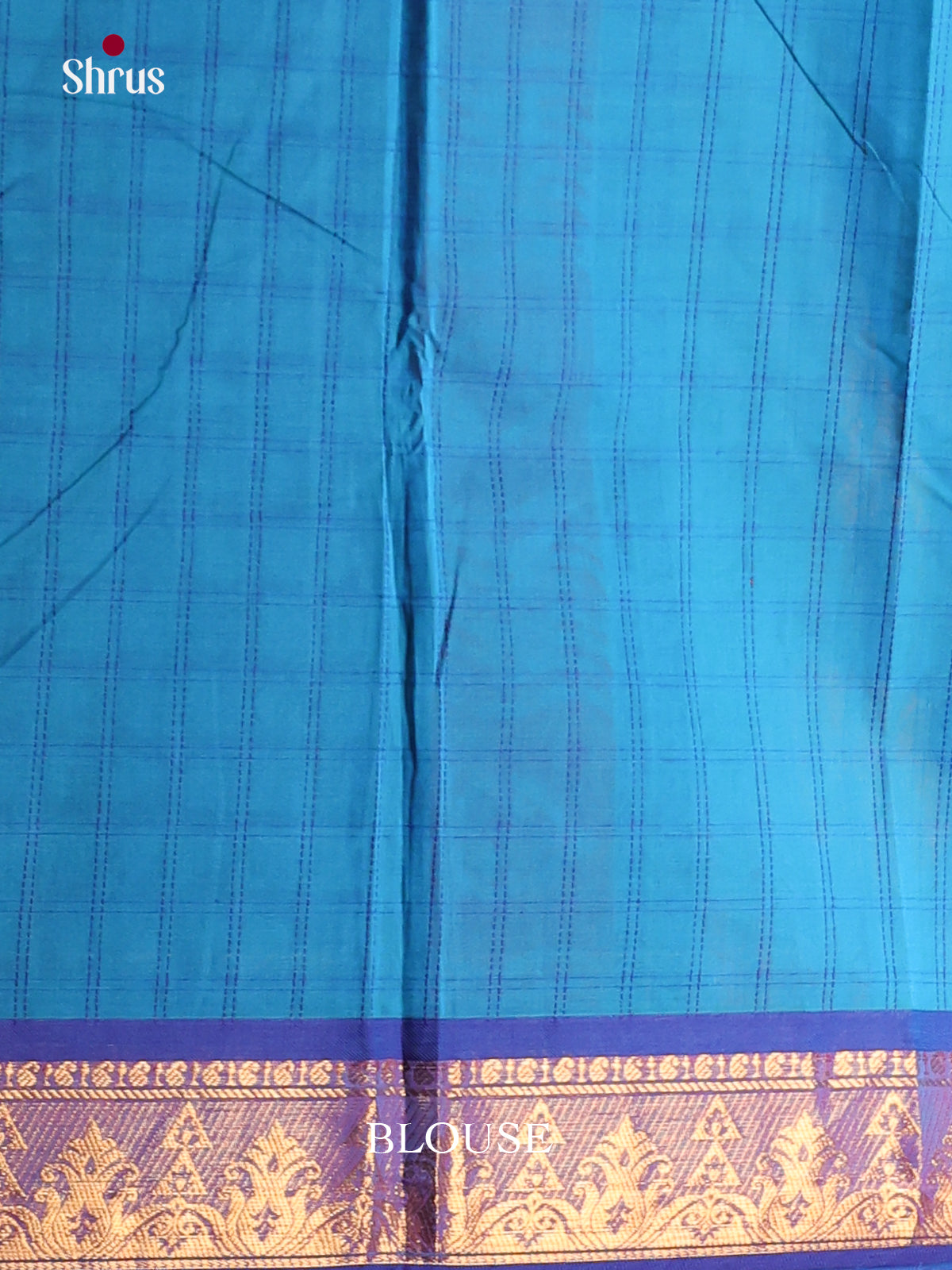 Blue - Chettinad Cotton Saree