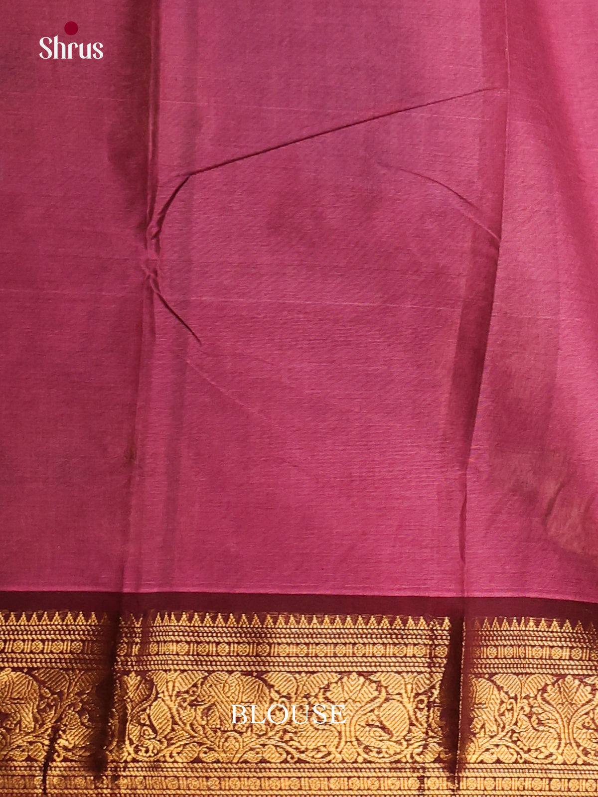 Pink & Maroon- Chettinad Cotton Saree