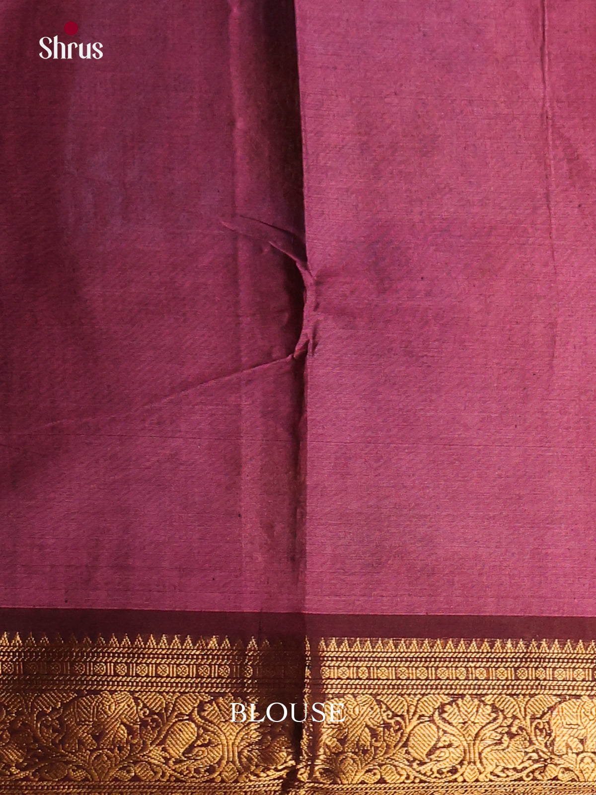 Purple & Maroon- Chettinad Cotton Saree
