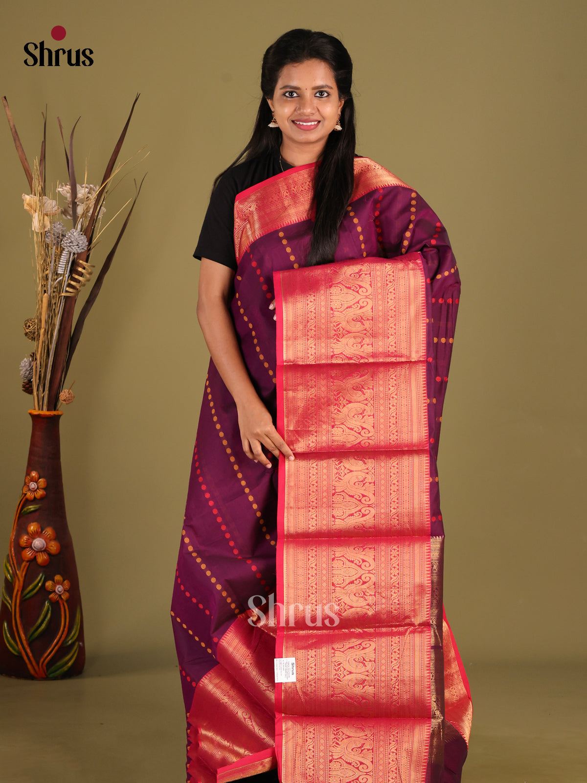 DHS21051 - Chettinad Cotton Saree