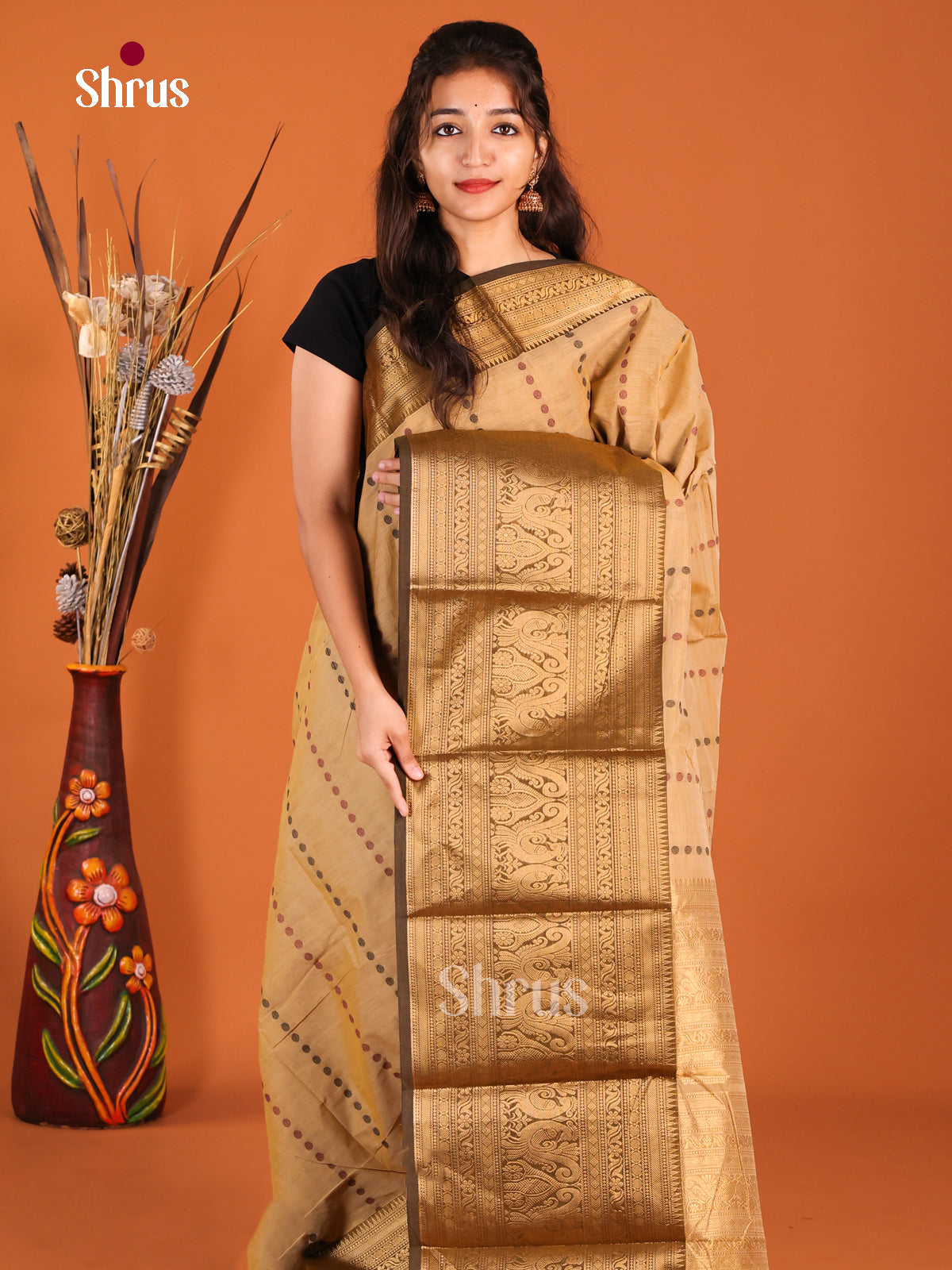 DHS21054 - Chettinad Cotton Saree
