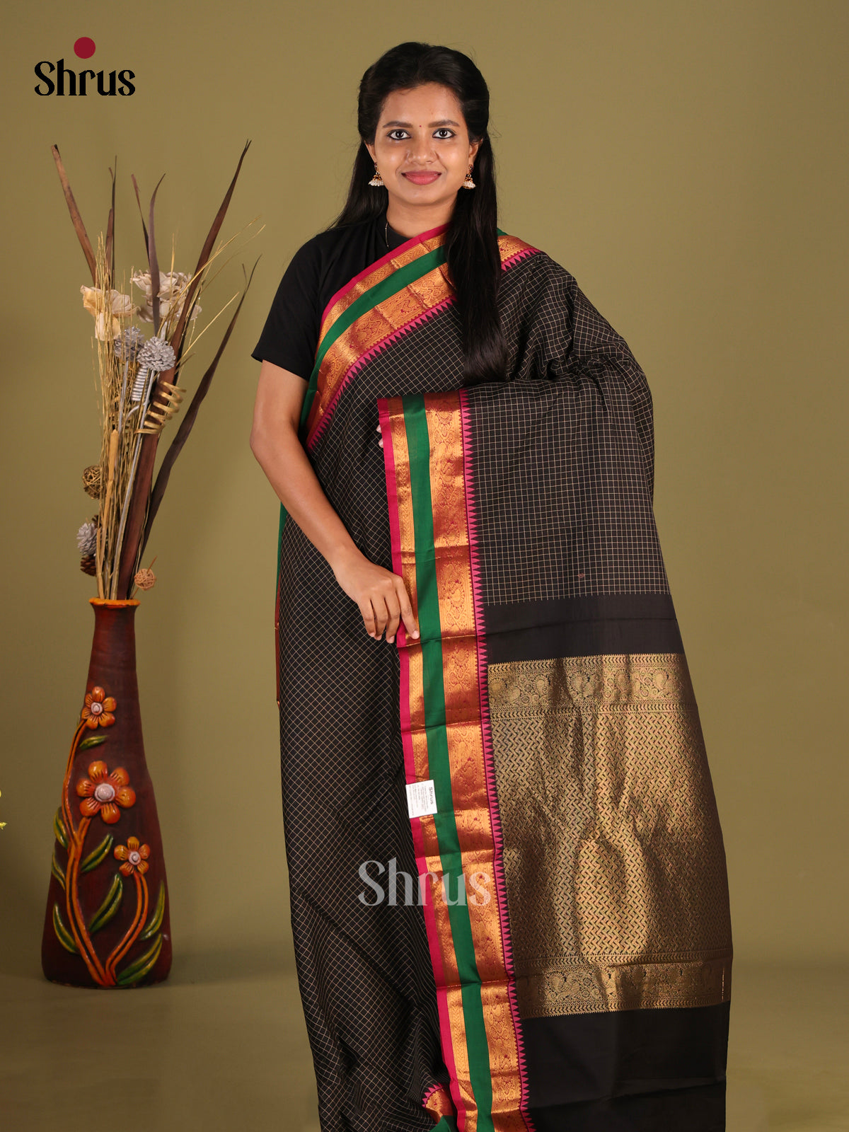 DHS21063 - Chettinad Cotton Saree