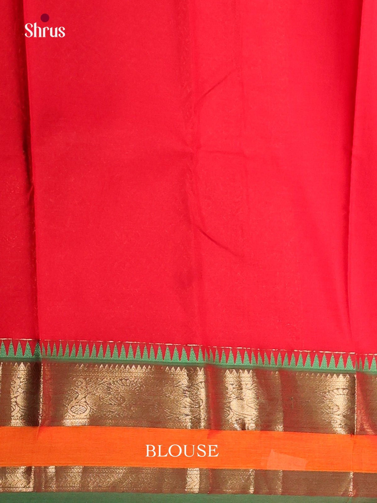 Red & Green- Chettinad Cotton Saree