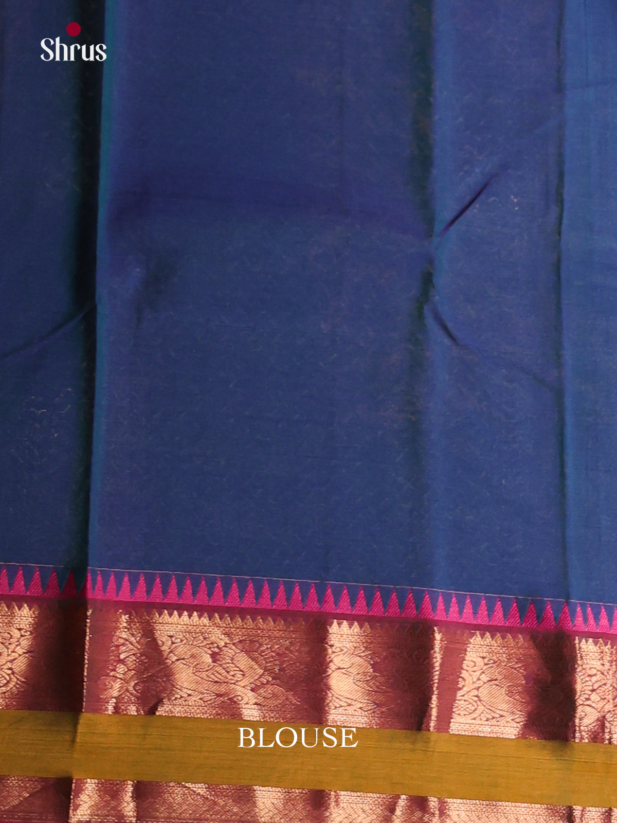 Blue & Pink - Chettinad Cotton Saree