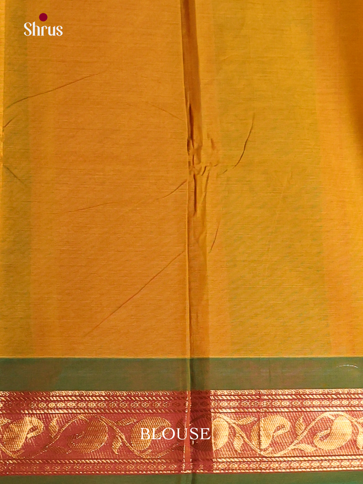 Mustard & Green - Chettinad Cotton Saree
