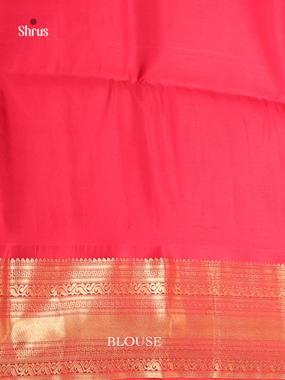 pink orange Soft Silk Saree -2