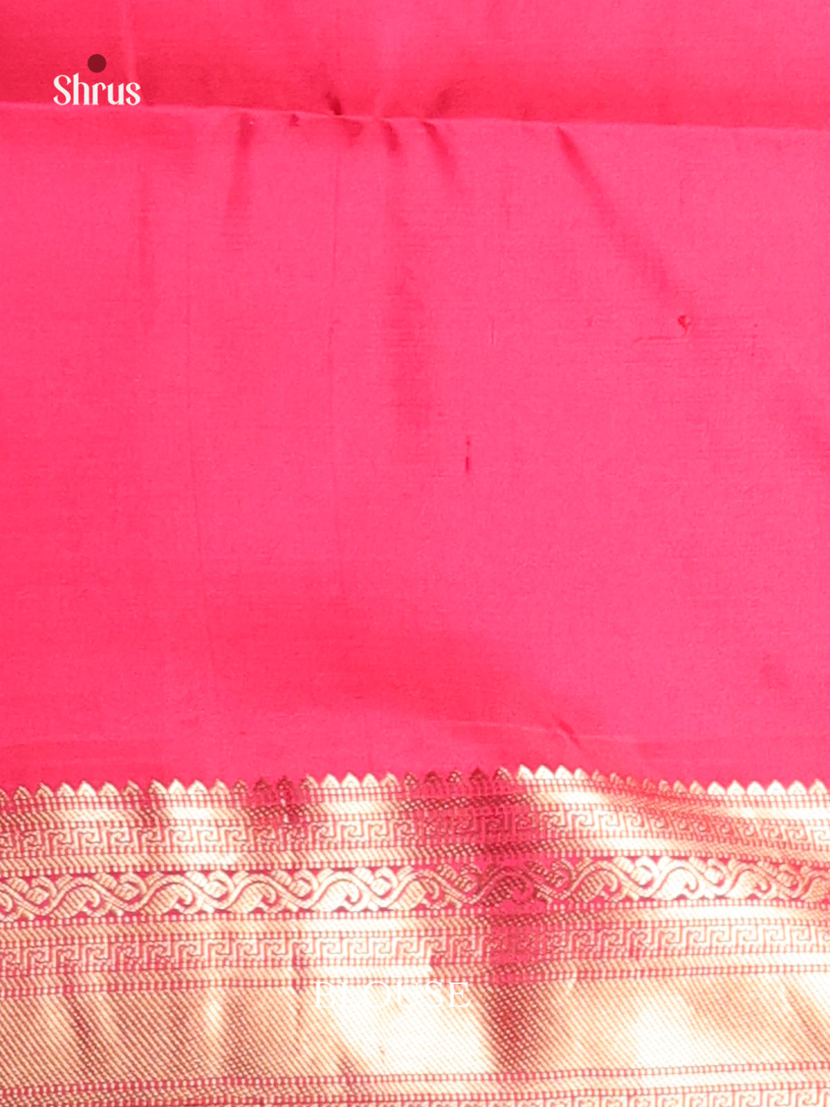 Graceful Greenish Grey Soft Silk Saree with Golden Buttas & Pink zari border -2