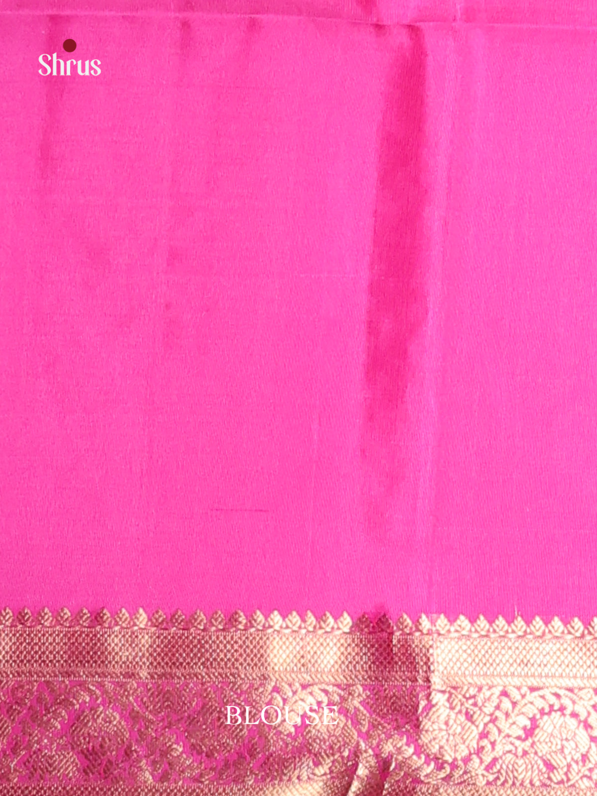 Beautiful Pink Soft Silk Saree with zari buttas & Brocade Pallu